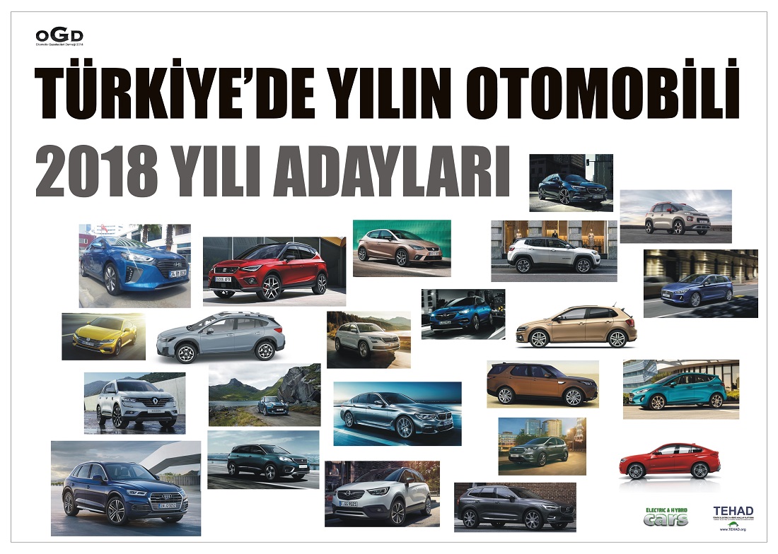 2018 Yili Turkiye De Yilin Otomobili Adaylari Belli Oldu Tehad