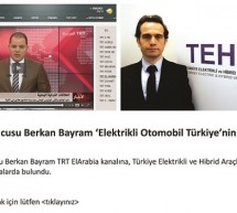 Berkan Bayram, TRT Arapça kanalı Canlı Yayınına katıldı.