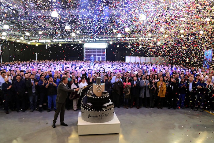 Mercedes-Benz Türk Aksaray Kamyon Fabrikası 50.Yıl Kutlaması (1)