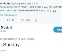 Tesla, Model 3 ile ilgili Pazar Günü Bilgi Paylaşacak