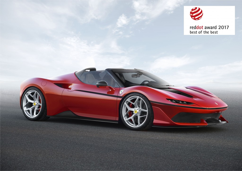 Ferrari J50 Red Dot Ödülü 2017