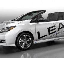 Nissan LEAF üstsüz versiyonunu tanıttı.