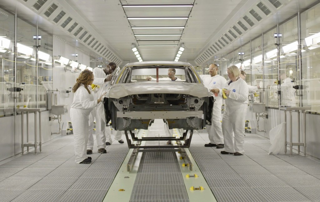 Volvo's new manufacturing plant in South Carolina, USA