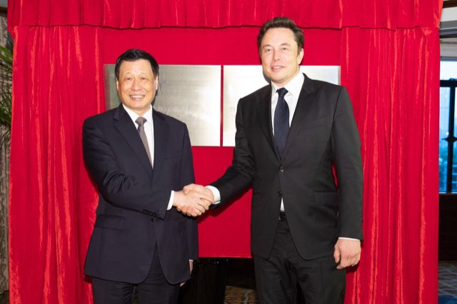 Elon Musk Çin'de