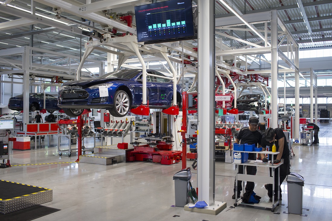 Tesla fabrikası, Tilburg- Hollanda