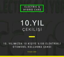 Electric Hybrid CARS dergisinin 10ncu yılına özel çekiliş