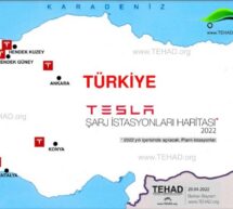 Tesla Türkiye Şarj Haritası