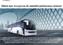 TEMSA’dan Avrupa’nın ilk elektrikli şehirlerarası otobüsü