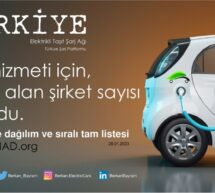 Türkiye Elektrikli Taşıt Şarj Ağı Lisans Sahibi Firmalar