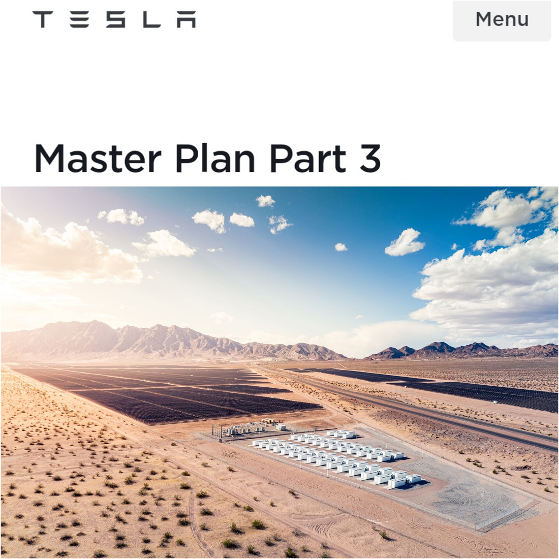 Tesla Implementation Plan Tesla, Master Plan 3’ü yayınladı | Türkiye Elektrikli ve Hibrid Araçlar ...