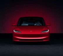Yenilenen Tesla Model 3, gün yüzüne çıktı.