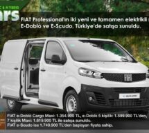 Fiat elektrikli SCUDO ve DOBLO, Türkiye’de satışa sunuldu
