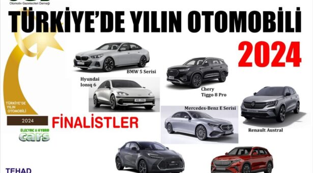 Türkiye’de Yılın Otomobili finalistleri belli oldu.