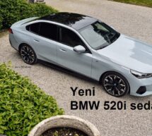 Yeni BMW 520i sedan satışa sunuldu